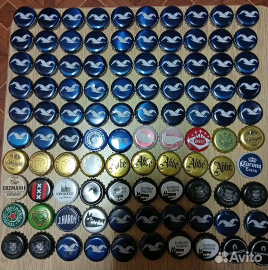 Пивные крышки, 200 штук