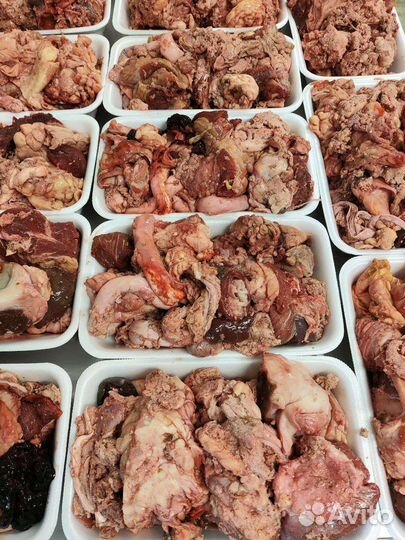 Мясо, субпродукты для собак