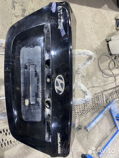 Крышка багажника на hyundai solaris 1