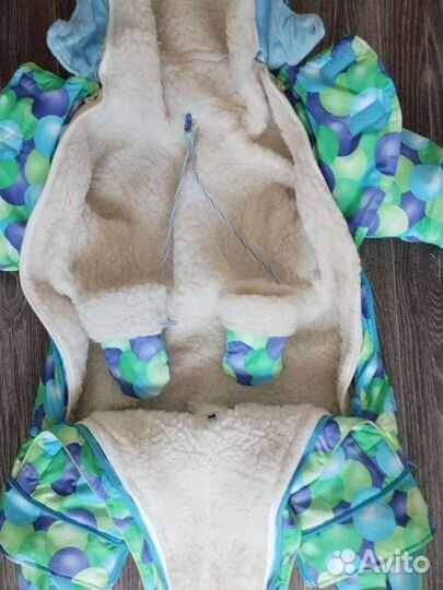 Зима-осень комбинезон-трансформер