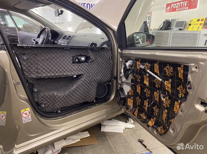 Шумоизоляция автомобиля