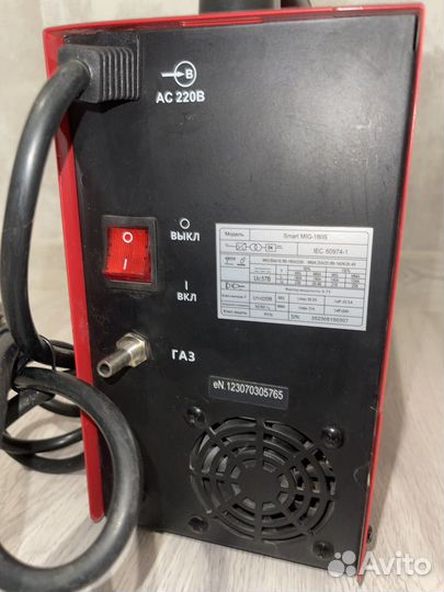 Сварочный аппарат полуавтомат edon SMART MIG-180S