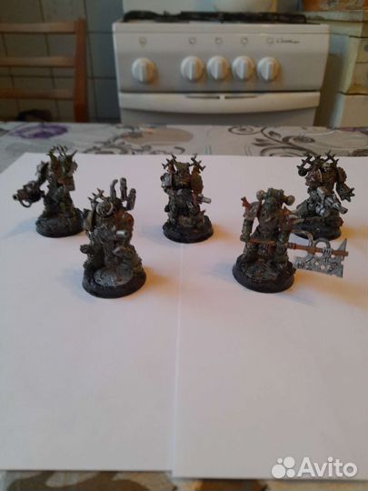 Фигурки plague bearers для Warhammer 40k