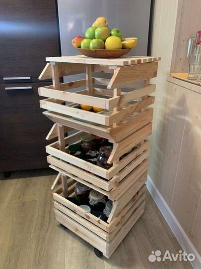 Ящик стеллаж для хранения овощей, фруктов