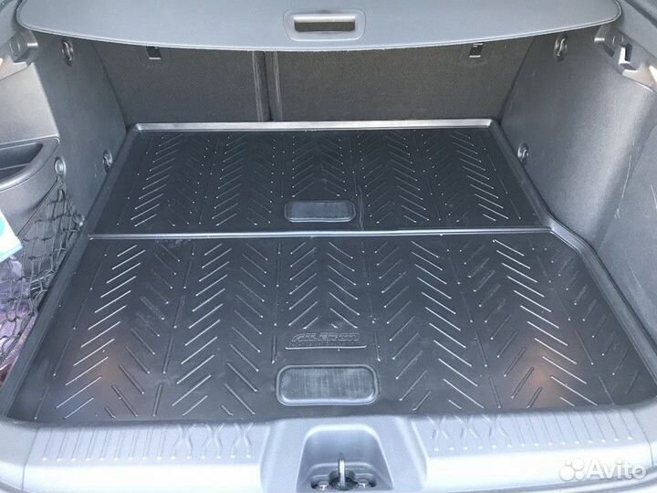 Nissan Almera SD G11 2013- ковер багажника 2 карма