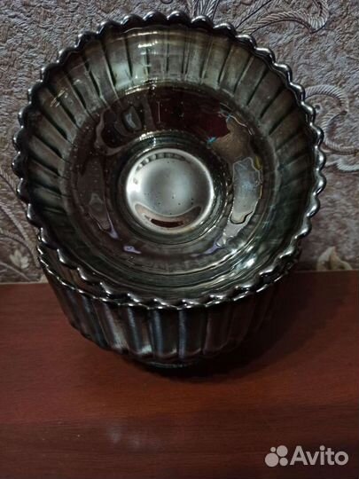 Вазочки зеркальные