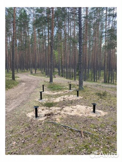 Сваи винтовые под ключ установка