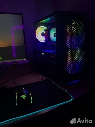 Новый игровой пк/ryzen 5 3600/MSI 1060 6G/550W/16G