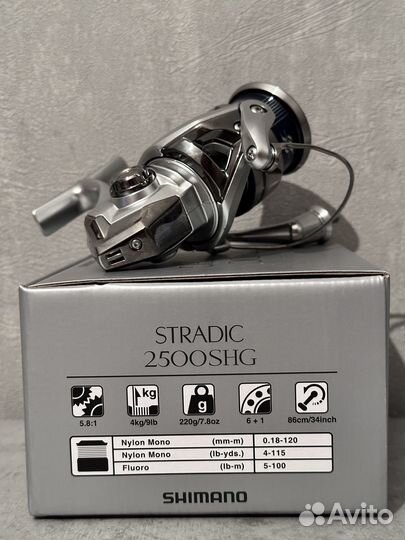 Катушка Shimano stradic2500SHG 23