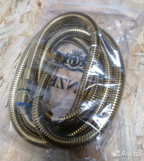 Шланг с лейкой для душа Золотой Ganzer Германия