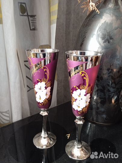 Юбилейные фужеры