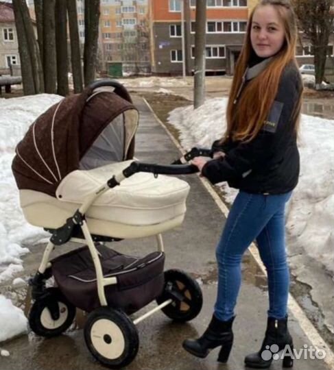 Коляска 3 в 1 indigo