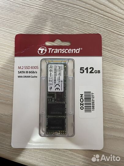 Ssd Накопитель, Transcend TS512gmts830S, 512Gb, M2