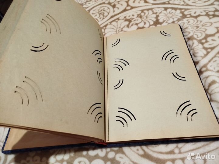 Альбом для фотографий бархатный СССР