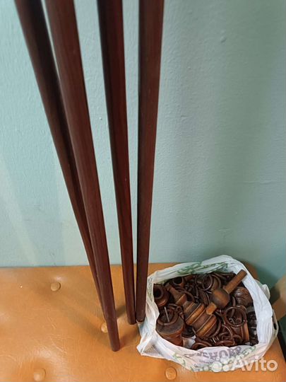 Карниз для штор двухрядный бу