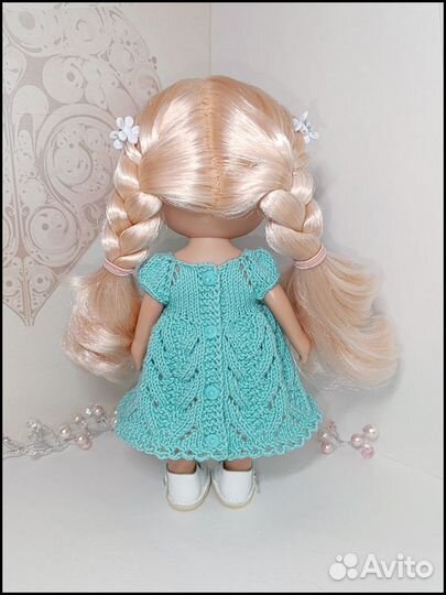 Платье для куклы большая Мия 30 см