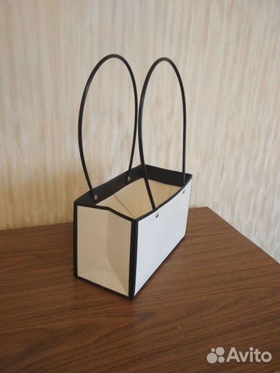 Сумка флористическая для букета подарочная 22х11см