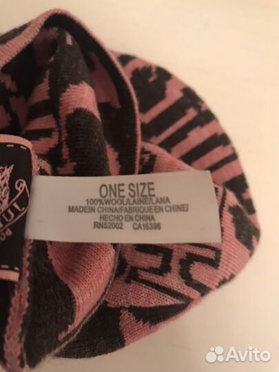Шапочка Juicy Couture, оригинал, шерсть