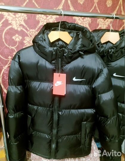 Мужская зимняя куртка пуховик Nike