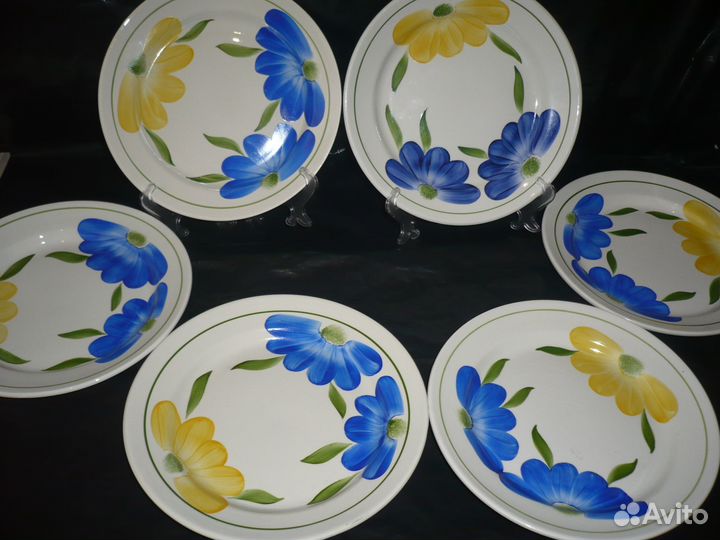 Тарелки винтажные-Зик-Конаково