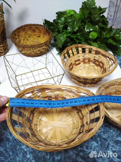 Корзина подарочная декоративная пакетом