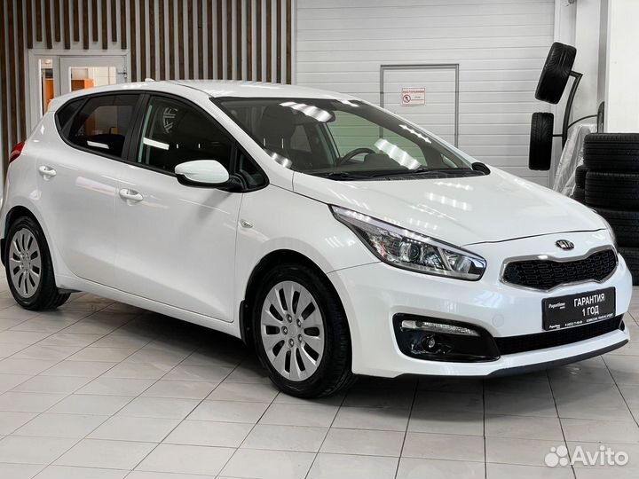 Kia Ceed 1.6 МТ, 2017, 66 794 км