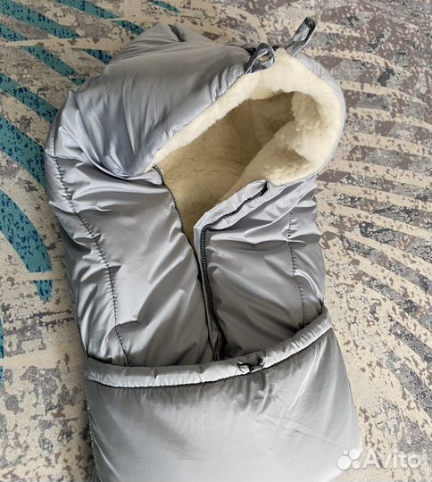Конверт зимний на овчине