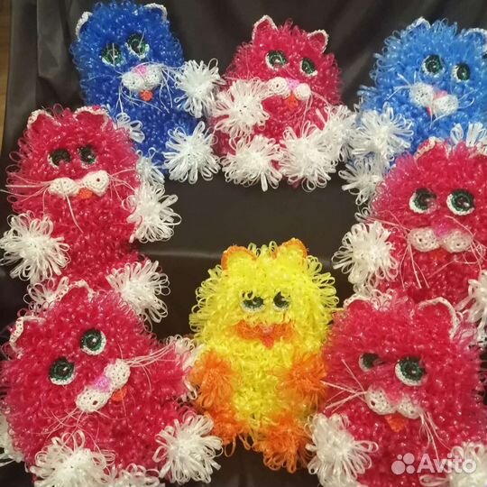 Мочалки игрушки