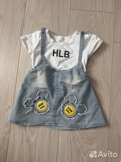 Платье для девочки 80