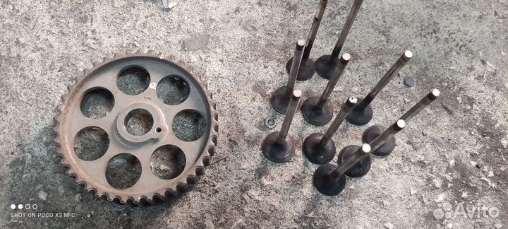 Шевроле Лачетти клапана б/у шестерня распредвала