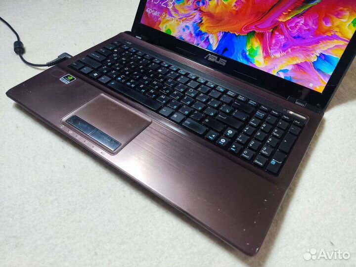 Мощный Asus Core i7, 8Gb, SSD256, GeForce 520M 1Gb
