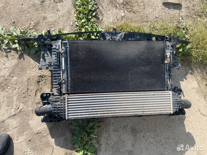 Кассета радиаторов Ауди А4 А6 С7 А7 всборе