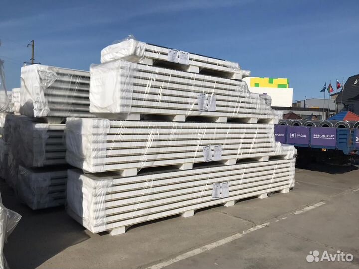 Сэндвич-панели ппс 60 мм