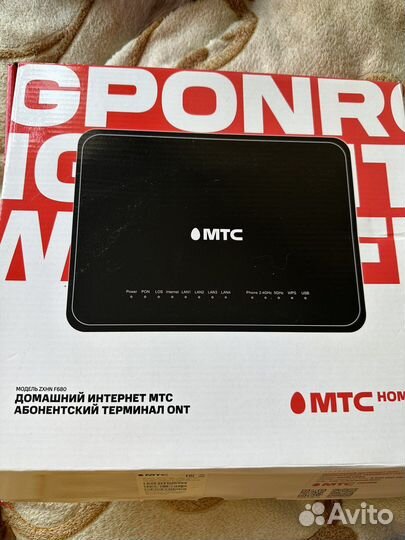 Абонентский терминал ONT wifi роутер МТС