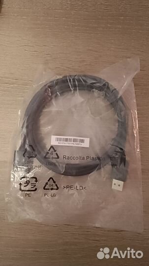 Кабель DisplayPort - DisplayPort, 1.8 m