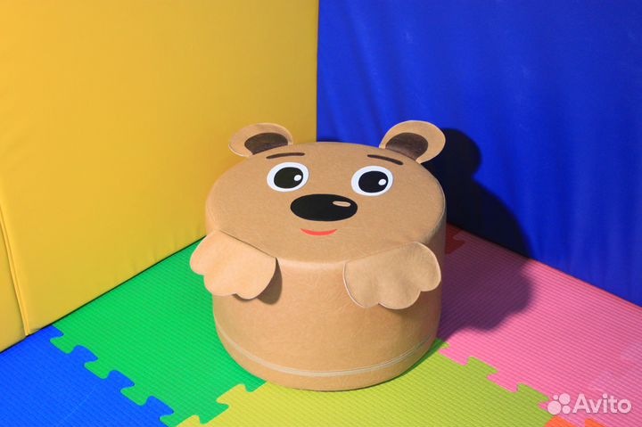 Мягкий пуфик Мишка