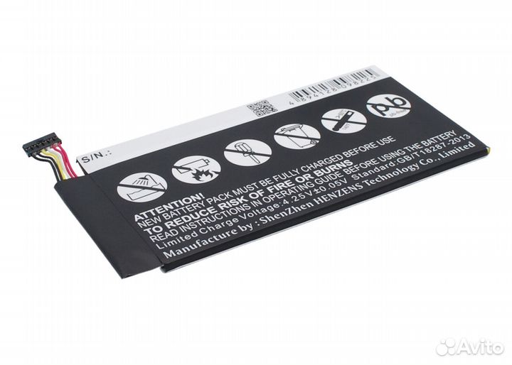Аккумулятор CS-AME390SL к Asus Google Nexus 7 WiFi