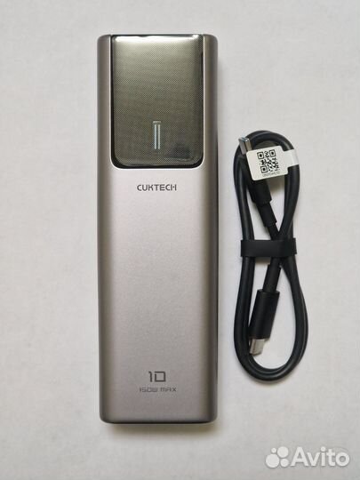 Повербанк Cuktech № 10, 10000mAh, 150w