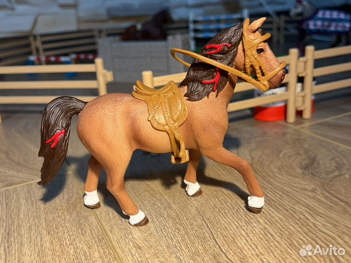 Набор Schleich конкурная тренировка коней