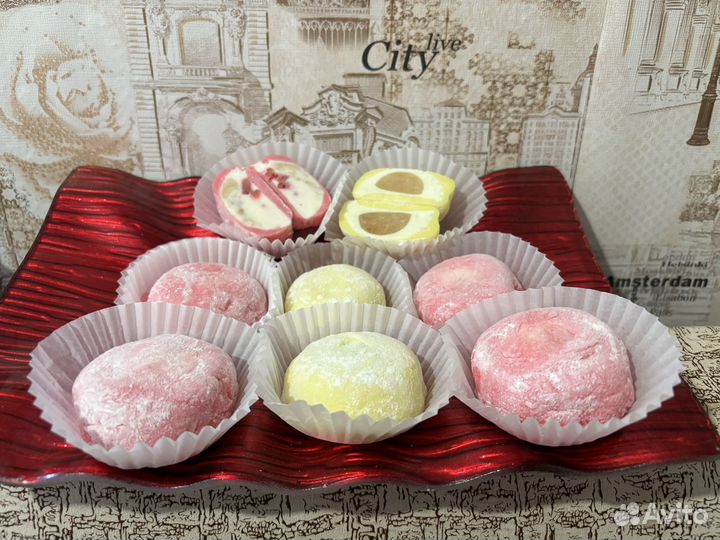 Японский десерт моти