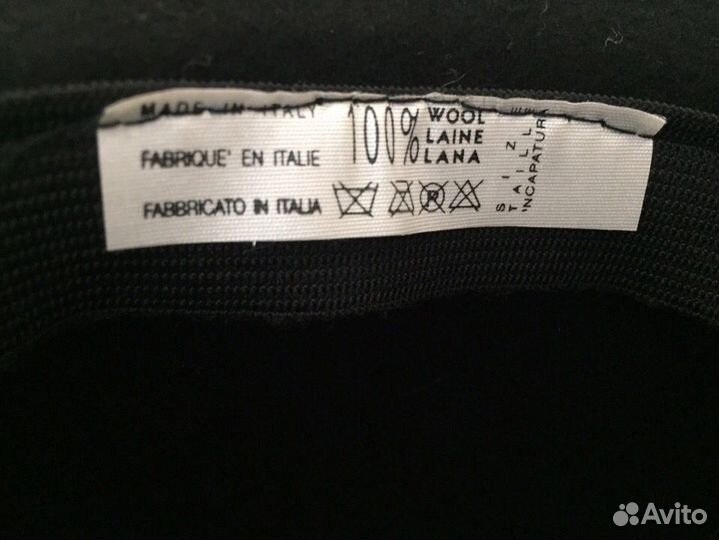 Женская шляпа «Трилби» (новая)