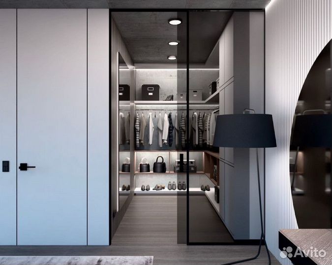 Двери скрытого монтажа invisible