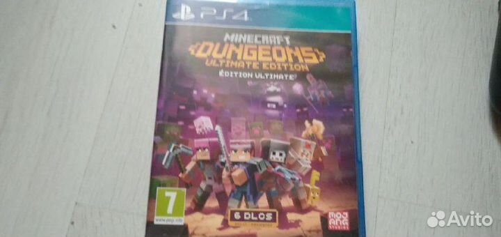 Minecraft Dungeons Ultimate Edition PS4 русский яз