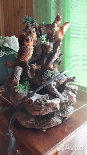 Декоративный фонтаг водопада