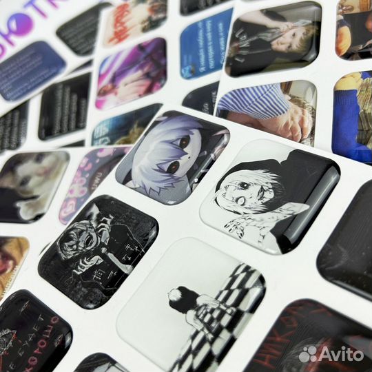 3d Наклейки оптом от 50 штук