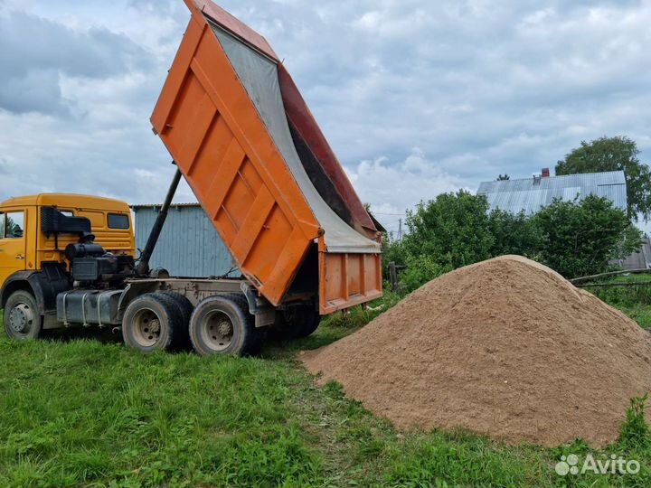 Песок Пгс Гравий Щебень с доставкой