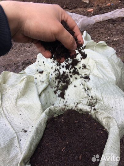 Перегной в мешках + бесплатная доставка