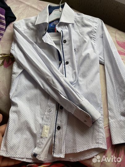 Рубашка для малчика на кнопках