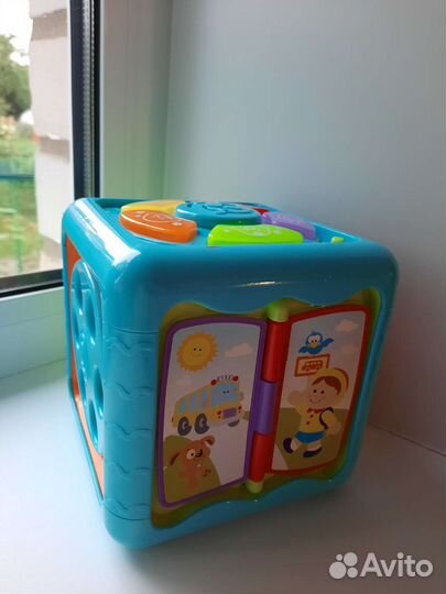 Развивающий кубик baby go музыкальный