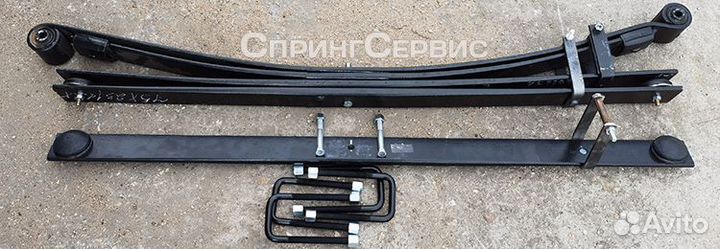 Усиление рессор Газель